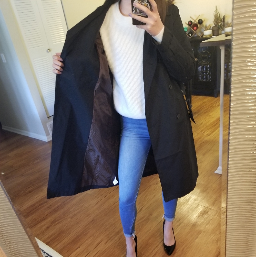 ⬇️ NWOT a new day black rain coat - Picture 3 of 8
